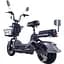 Электроскутер Двухместный Crosser CR2 (800W, 60V, 24ah графеновый АБК) Серый - миниатюра 4