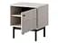 Тумба прикроватная Perfect Home Джапанди / Japandi S54 1-дверная Кашемир (PFH-091467) - миниатюра 2