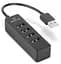USB-Хаб Real-EL HQ-154 Black UAH (EL123110007) - мініатюра 2