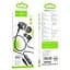 Наушники с микрофоном вставные Hoco M107 Discoverer universal earphones фиолетовые 6931474794581 - миниатюра 3