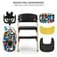 Стільчик для годування Kinderkraft Livy Calmee Happy Sahapes з шезлонгом (5902533925483) - мініатюра 6