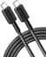 Кабель Anker 322 USB-C - USB-C, 0.9 м, Black (A81F5G11) - мініатюра 1