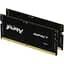 Модуль памяти для ноутбука SoDIMM DDR5 64GB (2x32GB) 5600 MHz FURY Impact Kingston Fury (ex.HyperX) (KF556S40IBK2-64) - миниатюра 1