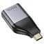 Адаптер переходник Hoco UA34 Type-C to VGA metal grey - миниатюра 2
