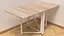 Стіл-книга трансформер Оріон 2 Ferrum-decor 750x1520x730 Білий метал ДСП Дуб Сонома 16 мм (FRD-104593) - мініатюра 3