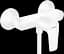 Змішувач Hansgrohe Talis E для душу Matt White 71760700 Білий матовий - мініатюра 1