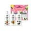 Подарочный набор Tink Superfood Set Fruit Shake: Гель для душа Гуава и мята, 150 мл + Шампунь для поврежденных волос Манго и жидкий шелк, 150 мл + Бальзам для сухих и ослабленных волос Кокос и пшеничные протеины, 150 мл - миниатюра 2