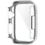 Чохол-накладка DK Пластик Soft-Touch Glass Full Cover для Apple Watch 45mm (silver) - мініатюра 4