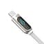 Кабель Baseus Display Fast Charging Cable USB to Type-C 5A 1m CATSK-02 White - мініатюра 2