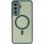 Чохол TPU Bloom with MagSafe для Samsung Galaxy S25 FE Green - мініатюра 1