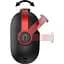 Силіконовий чохол Primo Headphone для AirPods 4 Black/Red - мініатюра 2