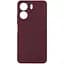 Чохол Silicone Cover з рамкою камери A Xiaomi Redmi 13C 4G/Poco C65 Maroon - мініатюра 1