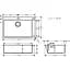 Кухонна мийка Hansgrohe S712-F660 на стільницю 760x500 Stainless Steel 43308800, Нержавіюча сталь - мініатюра 2