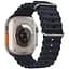 Ремінець Hoco iWatch WA12 Original series marine double buckle silicone strap (38/40/41 мм) midnight blue - мініатюра 2