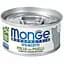Вологий корм Monge Cаt Monoprotein м'ясні пластівці курка з горошком 80 г - мініатюра 1