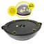 Балансувальна платформа (півсфера) Cornix Bosu Ball 58 см з еспандерами Grey XR-0455 - мініатюра 2