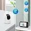 Відеоняня Baby Monitor SM651B двостороннім зв'язком, датчиком звука та нічним баченням - мініатюра 3