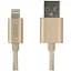 Кабель Toto TKG-06 Plastic Braided USB cable Lightning 1m Gold - миниатюра 1