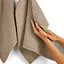 Полотенце вафельное Cosas Greek Waffle Beige 115x200 см, бежево-коричневое - миниатюра 4