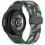 Браслет Cls-color для Samsung Galaxy Watch 6 Classic 43mm 6 Classic 47mm - темно-зеленый ширина крепления 20мм силикон Watchbands (W47-4WB95210186) - миниатюра 1