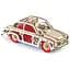 Дерев'яний конструктор Polish Legend Time For Machine T4M380302 Червоний - мініатюра 1