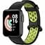 Ремінець DK Silicone Sport Band Nike для Xiaomi Mi Watch Lite (012954) (black / green) - мініатюра 2