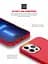 Силиконовый чехол для Apple iPhone 13 Pro, ICON2 Case, красный, противоударный, панель, защита всего корпуса, матовая поверхность Soft Touch, выступает над дисплеем, совместим с защитными стеклами и пленками, с микрофиброй, ArmorStandart (ARM60495) - миниатюра 5