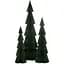Ялинка з переробленого паперу J-line із золотим напиленням 152 см зелена (47791) - мініатюра 3