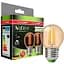 Лампочка Eurolamp LED G45 5W 530 Lm E27 4000K deco 2шт (MLP-LED-G45-05274(Amber)) - мініатюра 1