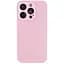 Чохол-накладка Matte скляний матовий із захистом камери AG-Glass Apple iPhone 15 Pro Chanel Pink - мініатюра 1