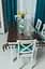 Скатертина силіконова з коричневою бахромою 260х190 см - мініатюра 2