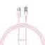 Кабель Baseus Explorer Series Fast Charging Cable with Smart Temperature Control Cable USB to Lightning 2.4A 1m CATS010004 Pink - миниатюра 1