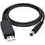 Кабель живлення USB to DC 5.5x2.1 12V 0.8m Armorstandart (ARM65663) - мініатюра 1