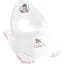 Горщик дитячий Tega Baby з музикою антиковзкий Wild&Free Unicorn white pink - мініатюра 1