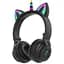 Бездротові навушники Bluetooth LED UNICORN STN-27 Black - мініатюра 4