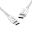 Кабель Hoco X23 Pisces Cable Type - C to Type - C 3A 1m White - мініатюра 2