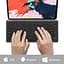 Ультратонка клавіатура Arteck, сумісна з 10,2-дюймовим iPad, iPad Air/9,7-дюймовим iPad, iPad Pro/iPad Mini, iPhone - мініатюра 2
