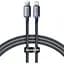 Кабель Baseus Crystal Shine Series Fast Charging Data Cable Type-C to iP 20W 1.2 м Черный - миниатюра 1