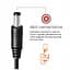 Кабель живлення USB to DC 5.5x2.5mm 9V 1.0m black ColorWay (CW-CBUD066-BK) - мініатюра 9
