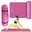 Килимок (мат) спортивний 4FIZJO NBR 180 x 60 x 1.5 см для йоги та фітнесу Pink (P-5905973405669) - мініатюра 2