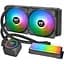 Система жидкостного охлаждения Thermaltake Floe RC240 CPU & Memory AIO Liquid Cooler (CL-W271-PL12SW-A) - миниатюра 1