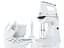 Ручний стаціонарний міксер з чашею, hand mixer set Silver Crest 300w - мініатюра 2
