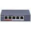 Комутатор мережевий Hikvision (DS-3E0105P-E/M(C) - мініатюра 1