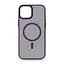 Чехол для Apple iPhone 15 Plus, Uniq MagCase, фиолетовый, противоударный, панель-накладка с магсейф, ударопрочный TPU+PC, с магнитом MagSafe, поддержка полноценной беспроводной зарядки, ArmorStandart (ARM75312) - миниатюра 1