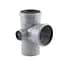 Крестовина канализационная TA Sewage 110х110х110х50, 90° (левая) CZ110001 - миниатюра 1