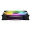 Корпусний вентилятор 140 мм Cooler Master MasterFan MF140 Halo2 MFL-B4DN-16NP2-R2 Black - мініатюра 3