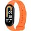 Силиконовый ремешок BeCover для Xiaomi Mi Smart Band 8 Orange (709407) - миниатюра 1