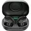Бездротові навушники Bluedio S6 V2 Bluetooth із зарядним чохлом Чорні - мініатюра 1