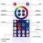 Настольная LED лампа RGB 5V Panel 2 Single side Bluetooth dual pack USB with app Black - миниатюра 5
