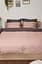 Комплект постільної білизни Moon&Star полуторний 143х210 см наволочки 4х70х70 см Violet Satin Premium - мініатюра 1